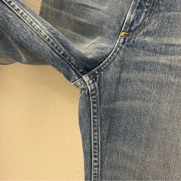 Rag & Bone Ruth Super High-Rise Straight Leg Size 28 Zipper Closure Medium Wash - Picture 13 of 16